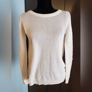 Vero Moda Maya Link LS Open Back Blouse - Size XS